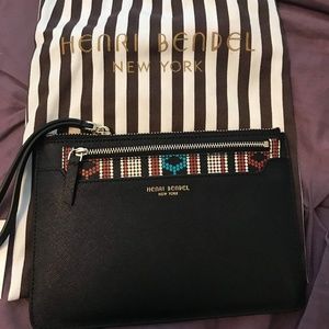 Henri Bendel Beaded Wristlet Pouch
